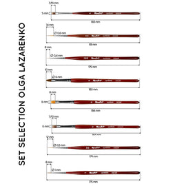 Set Pinceles OLGA LAZARENKO